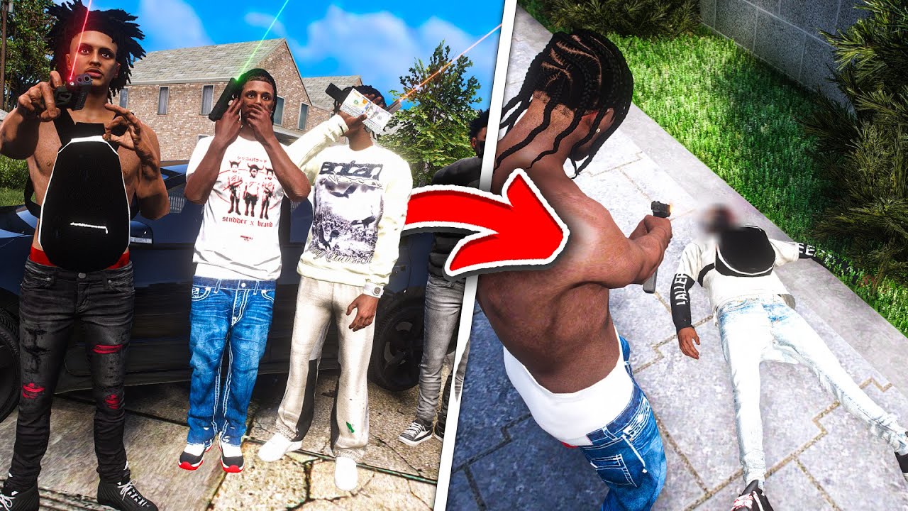 I joined a GANG in CHICAGO in GTA 5 RP..