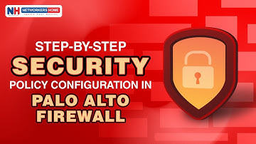 Step-by-Step Security Policy Configuration in Palo Alto Firewall | #networkershome