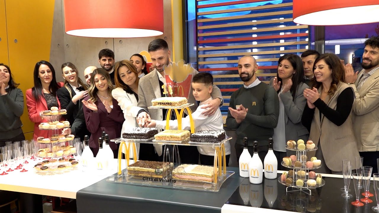 McDonald s APRE UN NUOVO RISTORANTE A VENAFRO