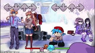 FNF’ Monika’s Full Week HD!! - “Bara No Yume”