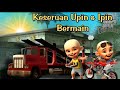 LUCU‼️UPIN dan IPIN BERMAIN MOTOR JAMPING DIATAS MOBIL