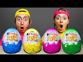 Mukbang Giant Chocolate Kinder Surprise Egg | Funny Mukbang - MUKACHU compilation