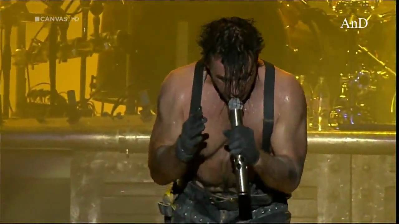 Rammstein Sonne Rock Werchter 2010 HD PROSHOT YouTube