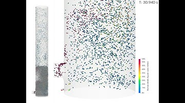 MFiX CFD-DEM Simulation of Fluidized Bed Biomass Pyrolysis using Glued-Spheres
