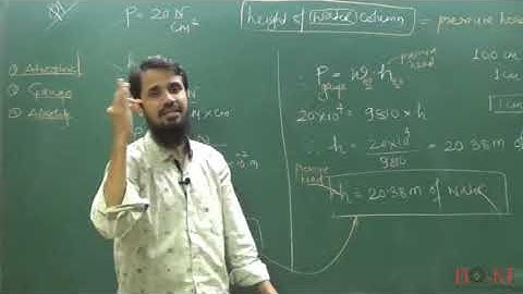 Lecture 07 Hydrostatic Pressure  FLUID MECHANICS MSBTE DIPLOMA