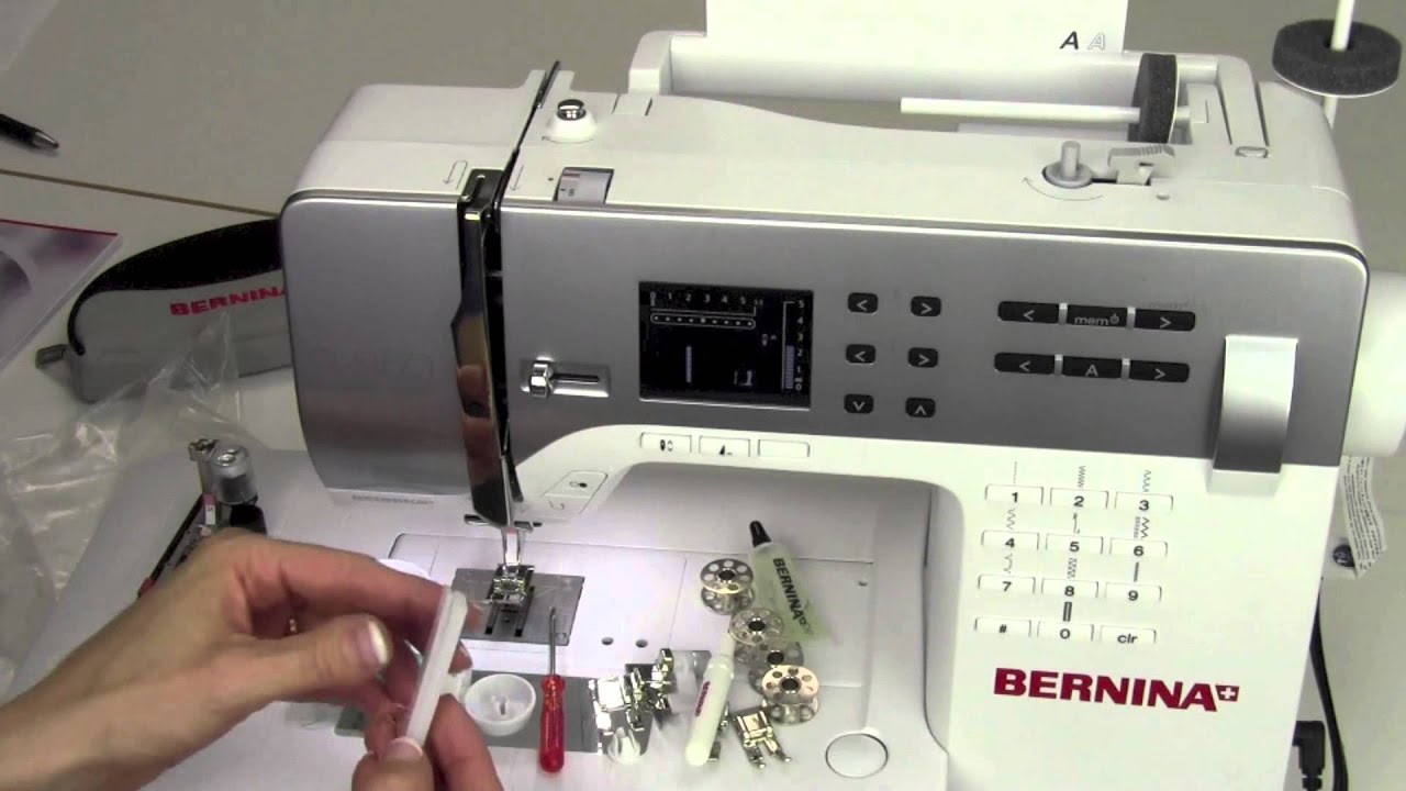 Bernina 350 03 Accessories YouTube