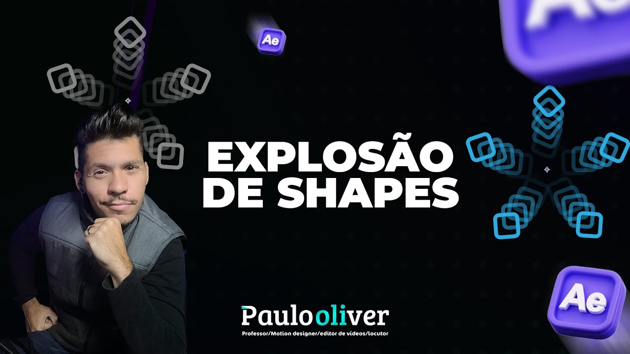 EXPLOSAO DE SHAPES NO AFTER EFFECTS - YouTube