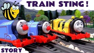 Thomas and Friends Toy Train Story with Busy Bee James