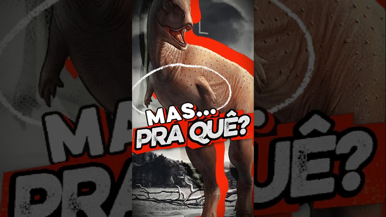 Pra que serviam os braços pequenos dos dinossauros? | #dinossauro #curiosidade #dinossaurices