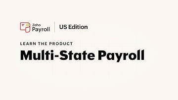 How To Configure Multi-State Payroll | US Edition | Zoho Payroll