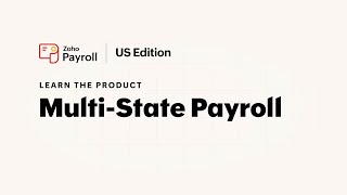 Famous How To Configure Multi-State Payroll | US Edition | Zoho Payroll Profile