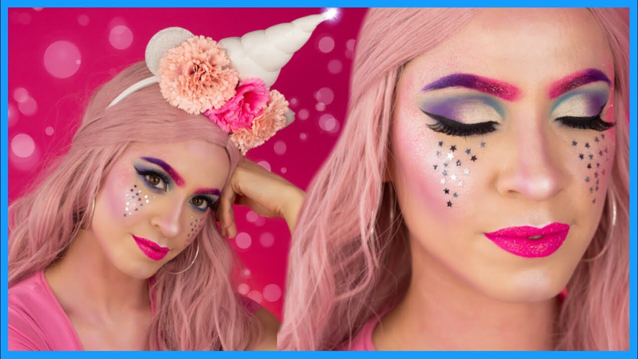 UNICORN MAKEUP, HALLOWEEN MAKEUP