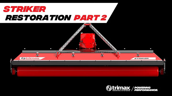 Trimax Striker Restoration Project - Part 2 | Fine Cut Rotary Mower