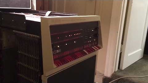 PDP-11/45 running CPU diagnostics