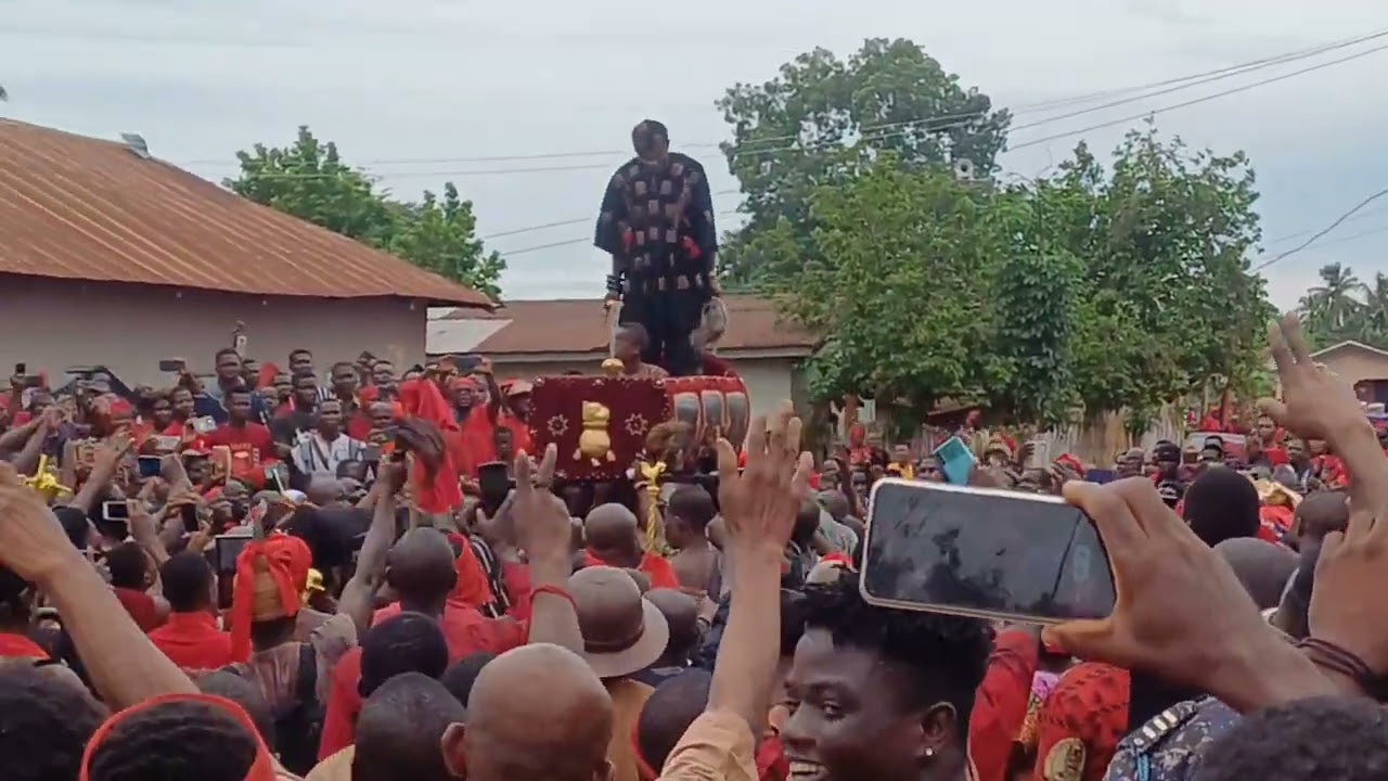 Beautiful Cultural Display in Gbefi Volta Region (Ghana )