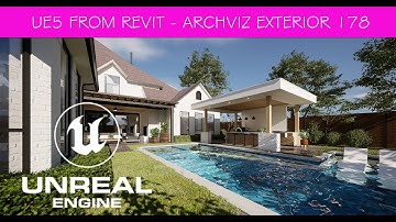 REVIT to UNREAL ENGINE 5 / Speed Workflow ARCHVIZ _ Exterior #178