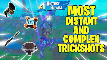 how to hit the most DISTANT and COMPLEX fortnite trickshots (Road To A Trickshot #13)