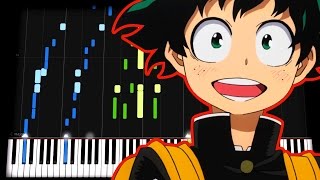 Boku no Hero Academia OP - THE DAY (Synthesia) chords