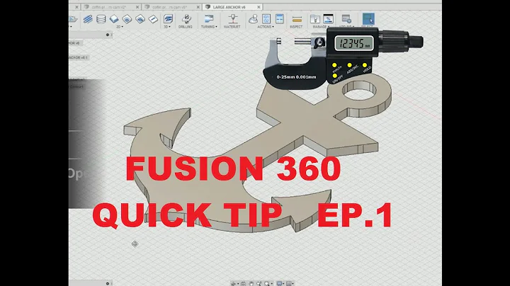 Fusion 360 Quick Tip Ep.1 (Tolerance)!!