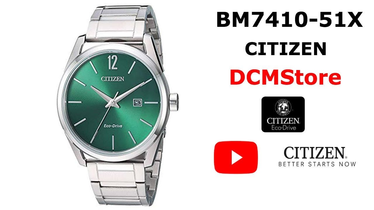 BM7410-51X Citizen Drive CTO Green Dial