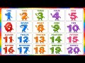 Learn Numbers 1 to 20 | Counting for Kids | Fun Toddler Learning Video