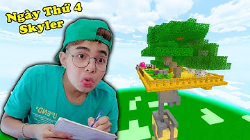 Ngày Thứ 4 ThắnG Tê Tê Sinh Tồn Trên Map Skyler Bầu Trời 1000 Tầng