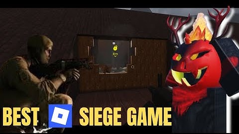 Best roblox siege game?  | Operation One