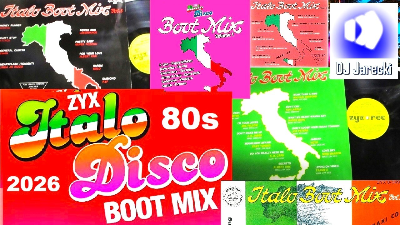 The Ultimate Italo Boot Mix 1-8 🔥 Full Non-Stop ZYX Megamix