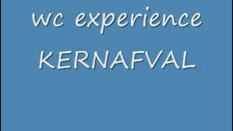 wc experience kernafval.wmv