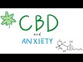 Cbd and anxiety