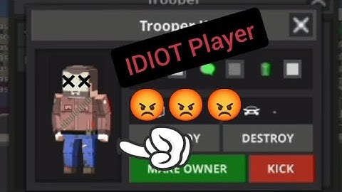 "Trooper K" is the Worst Noob of Cubic Sandbox|Encountering the worst Player in Cubic Sandbox🚫❌💀