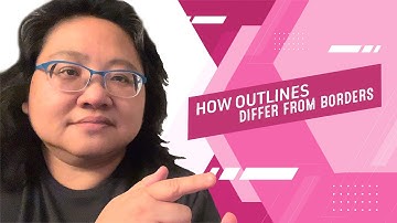 Coding for Beginners: CSS Basics #16— How are Outlines Different from Borders