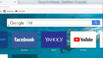 Fonts in Browsers/ របៀបប្តូរ Font in firefox and Opera browser 2018