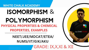 What is Isomorphism & Polymorphism Crystalline Solids?// Isomorphous & Polymorphous