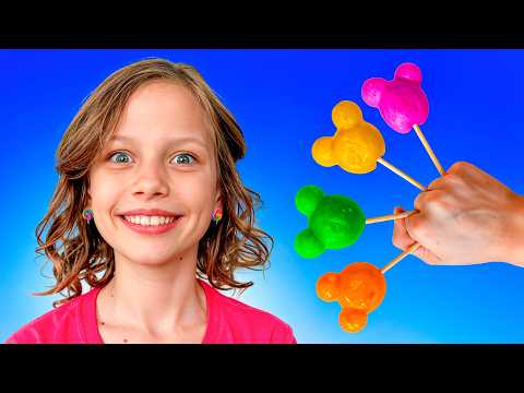 Daddy Finger Family Song with Mickey Mouse Candy | Daddy Finger Family Song FR