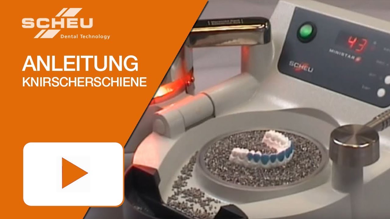 Anfertigung einer Knirscherschiene