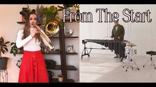 From the Start - Laufey (Trombone and marimba cover)