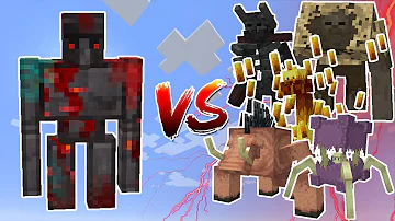 マインクラフトミュータントストレイvs阿修羅ガスト