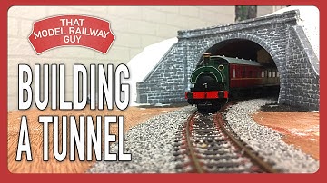 Een modulaire modelspoorbaan bouwen! - Aflevering negen: Een tunnel maken