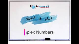 SAT Math Questions - Complex numbers - Algebra Tutoring by eTutorWorld