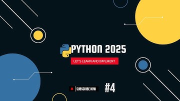 Learn Python 2025: Ep 4 - Python Datatype