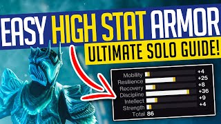 Destiny 2 | Get HIGH STAT Armor SOLO! Ultimate Farm Guide - Season of the Deep