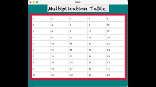 09-Creating Tables Using Tkinter | Tabular data in pyth... | Doovi