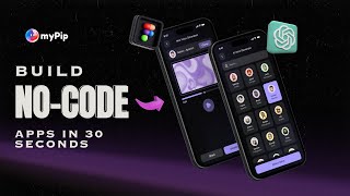 Build Full-Stack iOS App with ONE Prompt — MyPip AI No-Code Builder Demo!