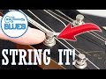 How the Professionals Wind Strings on a Gibson or Epiphone Style Guitar