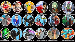 Toilet Monster Merge War,Skibd Craft Shoot Toilet Head,Block Survivor Toilet Monster.... screenshot 3