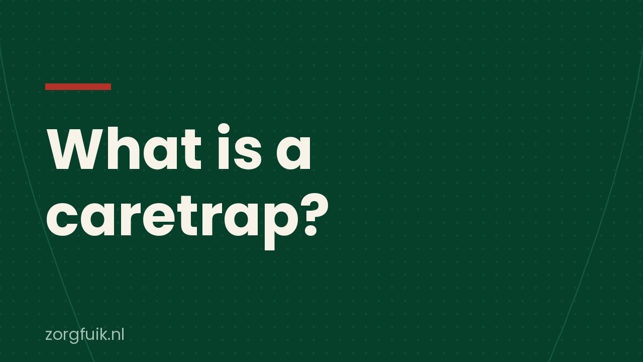 What is a caretrap? Getting stuck between organisations, not inside one