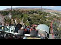 X2 at Magic Mountain. Front row with a GoPro!