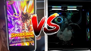 PC Vs Phone | Dragon Ball Legends screenshot 5