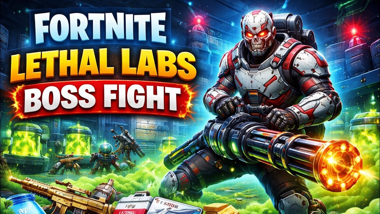 Босс Lethal Labs переместил карту Fortnite.